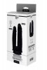 Dream Toys REAL LOVE DUAL DENSITY DOUBLE PENETRATOR BLACK - podwójne dildo (czarny) Dream Toys REAL LOVE DUAL DENSITY DOUBLE PENETRATOR BLACK - podwójne dildo (czarny)